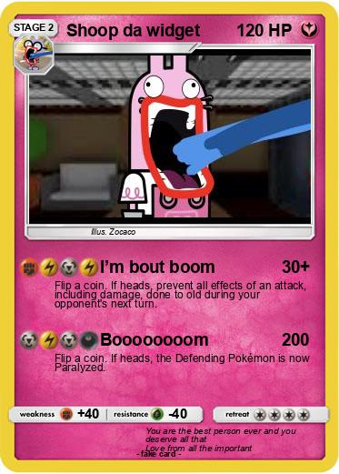 Pokemon Shoop da widget