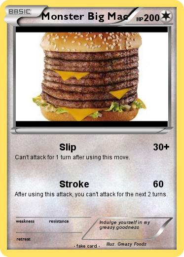 Pokemon Monster Big Mac