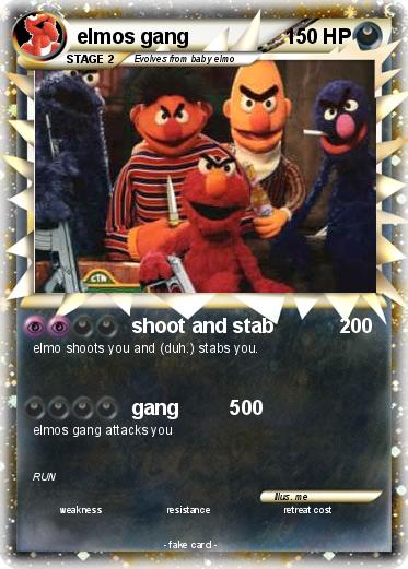 Pokemon elmos gang