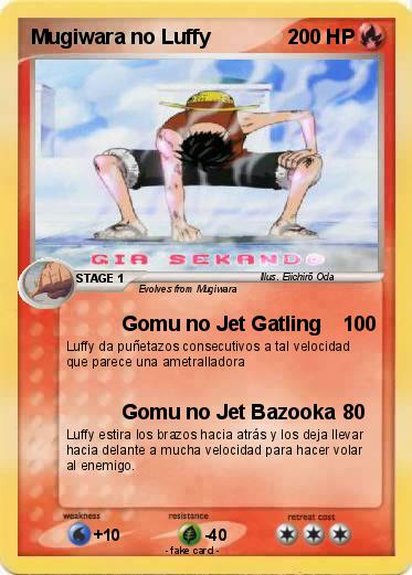 Pokemon Mugiwara no Luffy