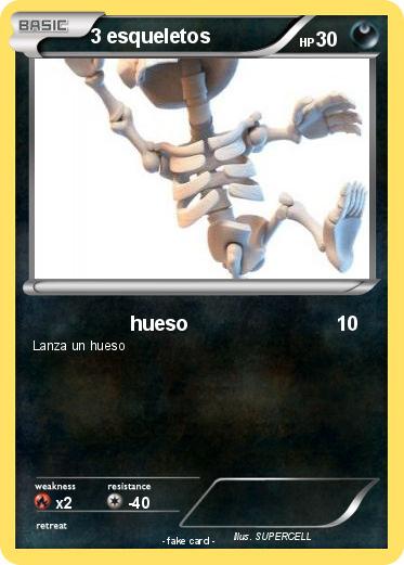 Pokemon 3 esqueletos