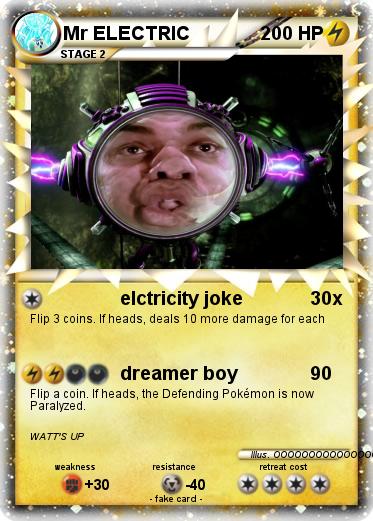 Pokemon Mr ELECTRIC