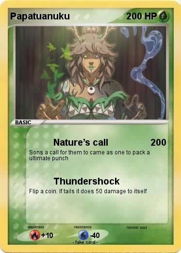 Pokemon Papatuanuku