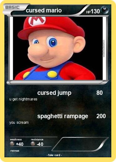 Pokemon cursed mario