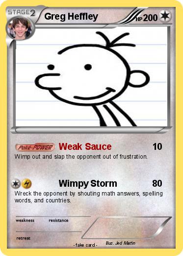 Pokemon Greg Heffley