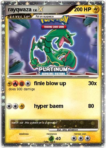 Pokemon rayqwaza