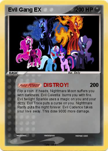 Pokemon Evil Gang EX