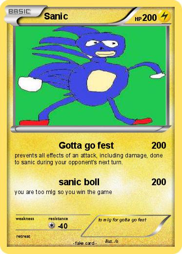 Pokemon Sanic