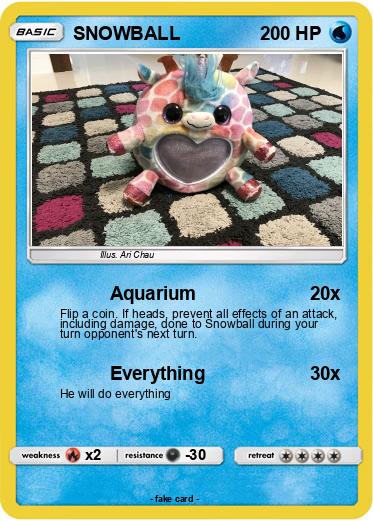 Pokemon SNOWBALL