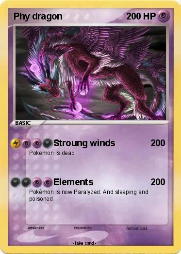 Pokemon Phy dragon