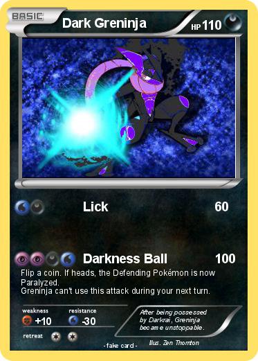 Pokemon Dark Greninja