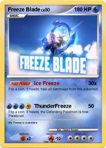 Pokemon Freeze Blade