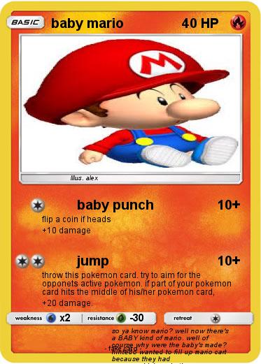 Pokemon baby mario