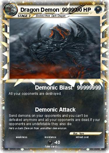 Pokemon Dragon Demon  99999