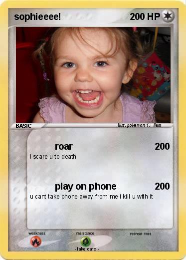Pokemon sophieeee!