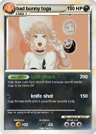 Pokemon bad bunny toga