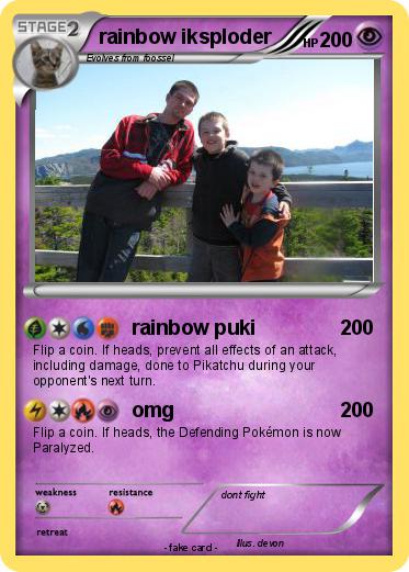 Pokemon rainbow iksploder