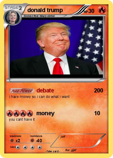 Pokemon donald trump