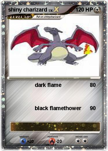Pokemon shiny charizard