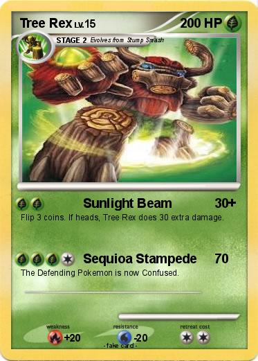 Pokemon Tree Rex