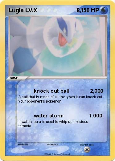 Pokemon Lugia LV.X                         8,