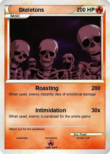 Pokemon Skeletons