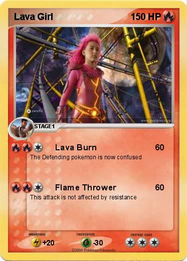 Pokemon Lava Girl