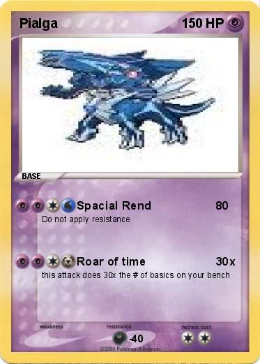 Pokemon Pialga 