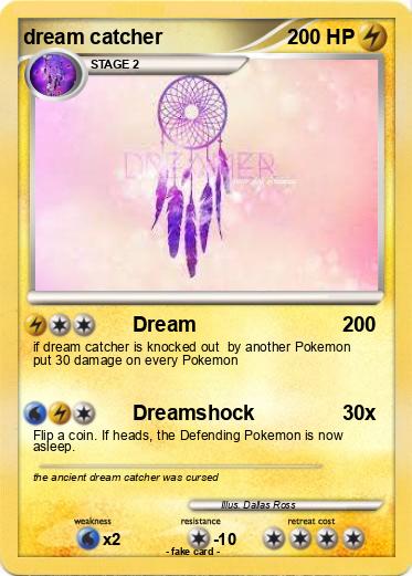 Pokemon dream catcher