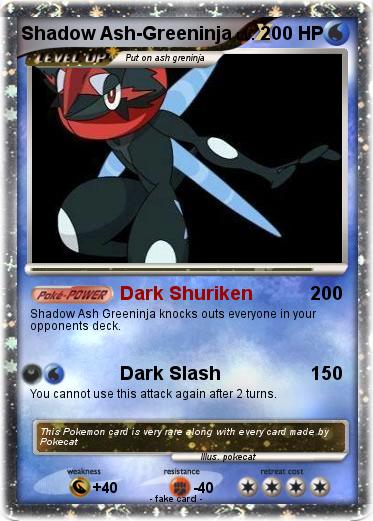 Pokemon Shadow Ash-Greeninja