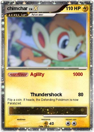 Pokemon chimchar