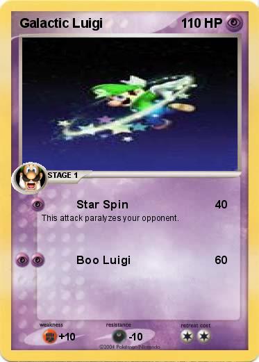 Pokemon Galactic Luigi