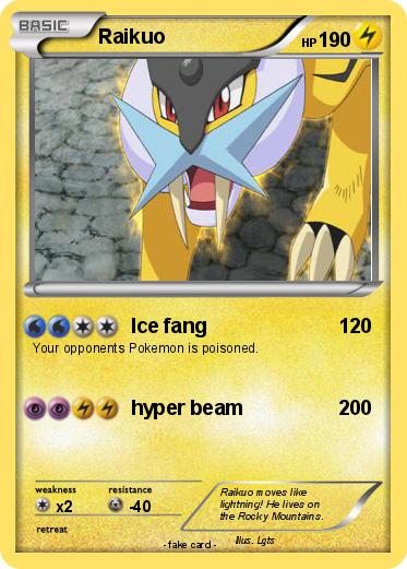 Pokemon Raikuo