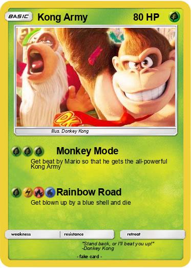 Pokemon Kong Army