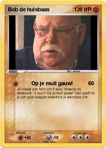 Pokemon Bob de huisbaas