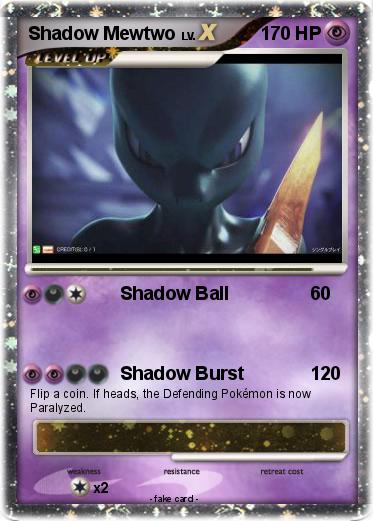 Pokemon Shadow Mewtwo
