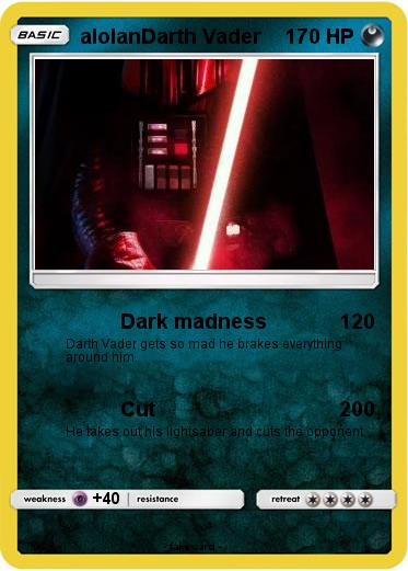 Pokemon alolanDarth Vader