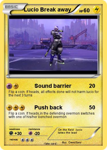 Pokemon Lucio Break away