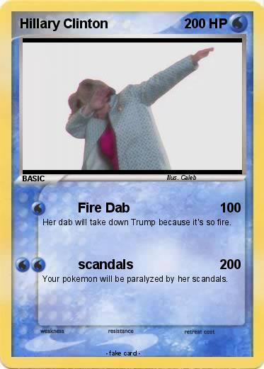 Pokemon Hillary Clinton