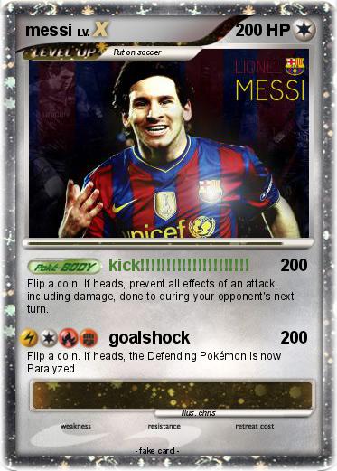 Pokemon messi