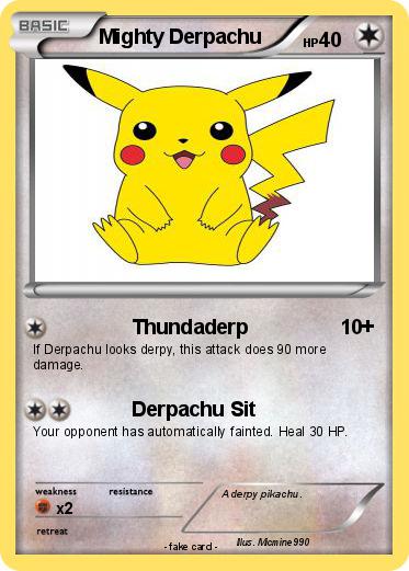 Pokemon Mighty Derpachu