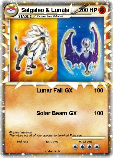 Pokemon Salgaleo & Lunala