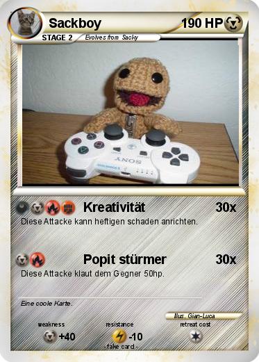 Pokemon Sackboy