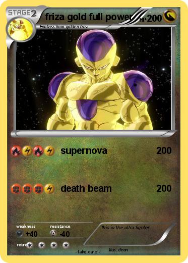 Pokemon friza gold full power