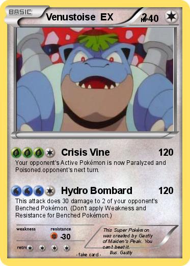 Pokemon Venustoise  EX           2