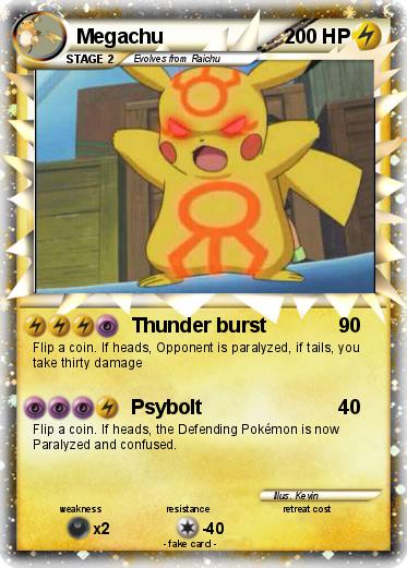 Pokemon Megachu