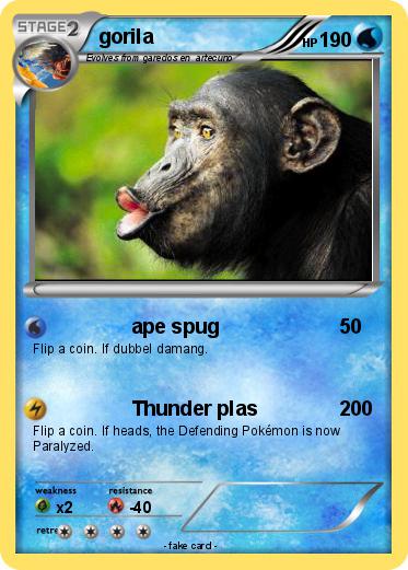 Pokemon gorila
