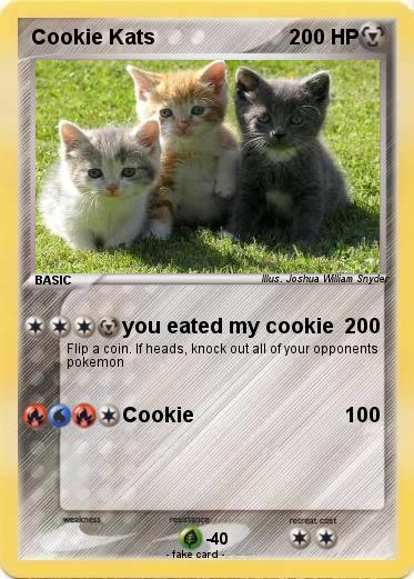 Pokemon Cookie Kats