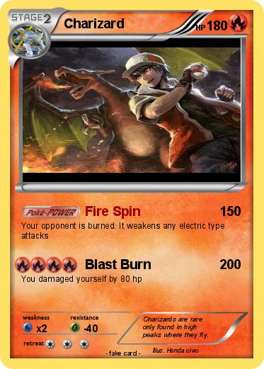 Pokemon Charizard