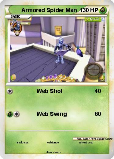 Pokemon Armored Spider Man